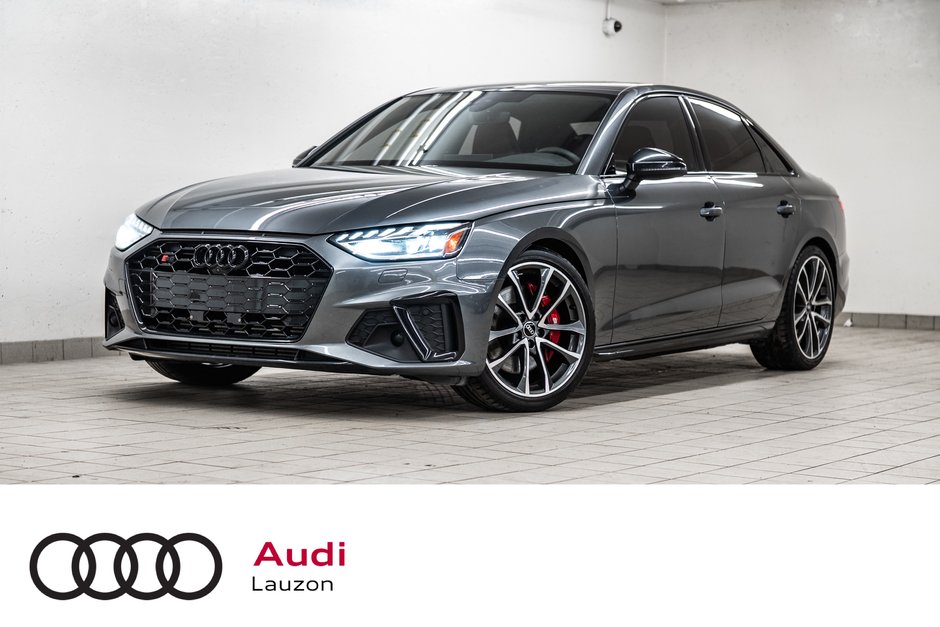 2023 Audi S4 Sedan TECHNIK BLACK OPTIC CARBON in Laval, Quebec