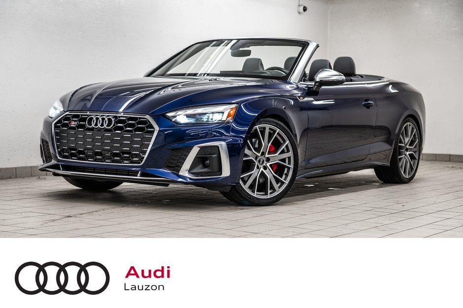 Audi S5 Cabriolet TECHNIK CARBON TETE HAUTE 2022 à Laval, Québec