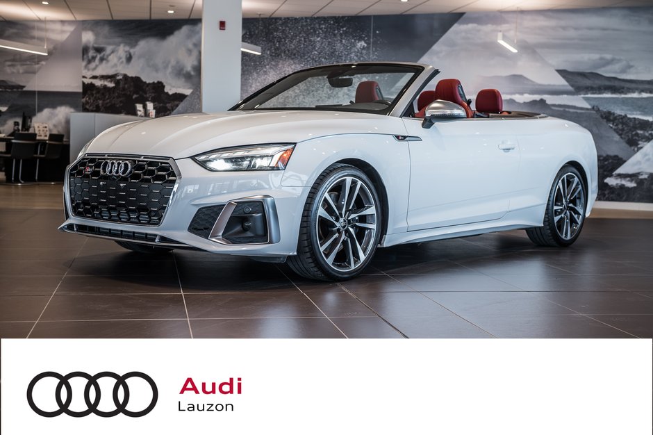 Audi S5 CABRIOLET PROGRESSIV CARBON 19 PCS 2023 à Laval, Québec