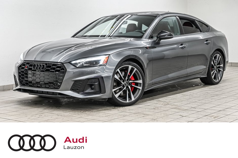 2023 Audi S5 Sportback PROGRESSIV BLACK PKG SPORT EXHAUST in Laval, Quebec