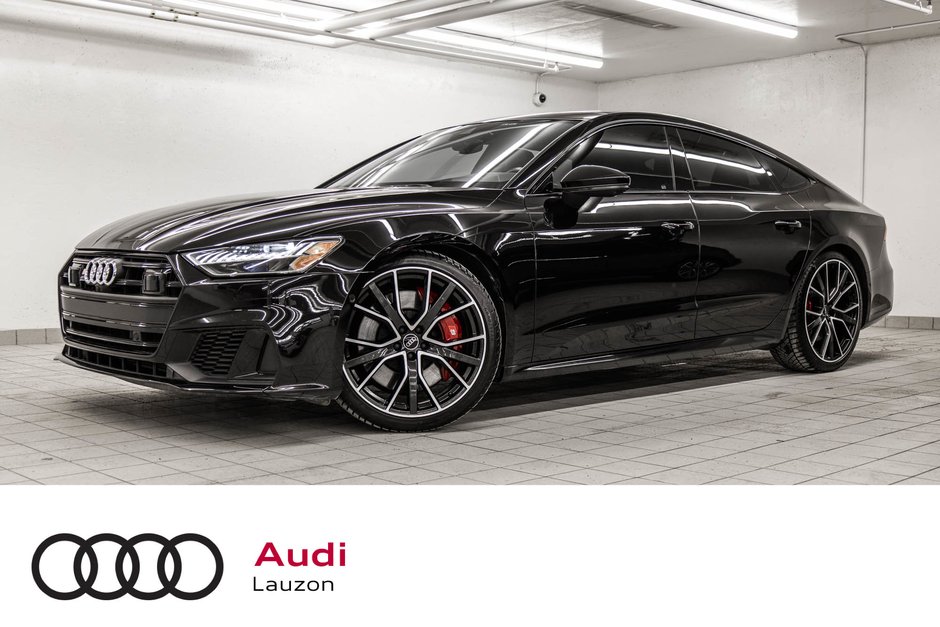 2021 Audi S7 Sportback BLACK OPTIC SPORT PKG 21 PCS in Laval, Quebec