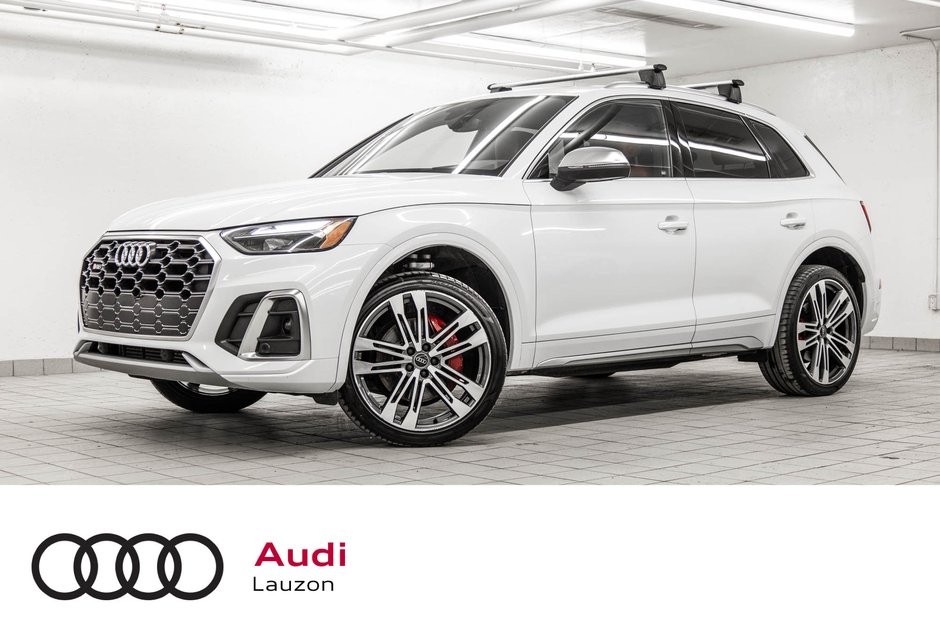Audi SQ5 Progressiv TOIT PANO | CUIR ROUGE | CARPLAY | ++ 2024 à Laval, Québec