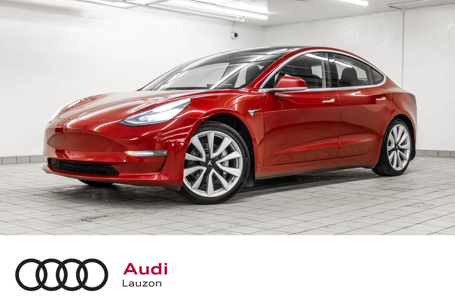 2019 Tesla Model 3 LONGUE RANGE AWD AUTO PILOT in Laval, Quebec