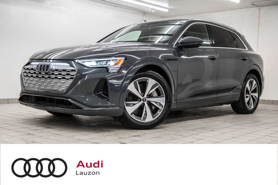 Audi Q8 e-tron B&O PREMIUM SOUND SYSTEM 2024 à Laval, Québec