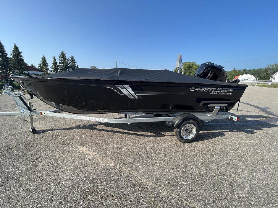 2023 Crestliner DISCOVERY 1650 SC MERCURY 60 ELPT