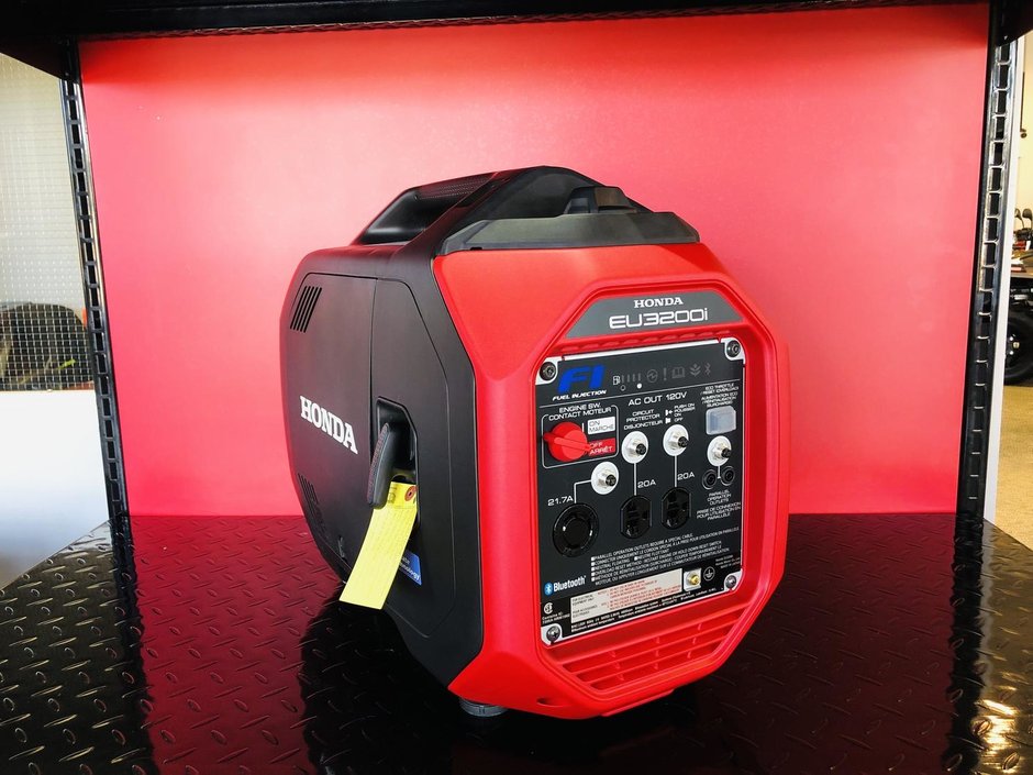 Honda EU3200i GENERATRICE ULTRA-SILENCIEUSE BLUETOOTH Lger et portatif  seulement 27 kg (59,5 lb) 2024