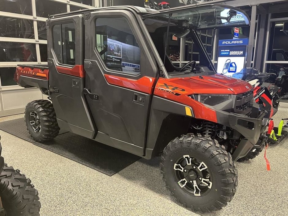 Polaris RANGER CREW XP 1000 NORTHSTAR EDITION PREMIUM Pare-brise basculant et vitres lectriques 2025