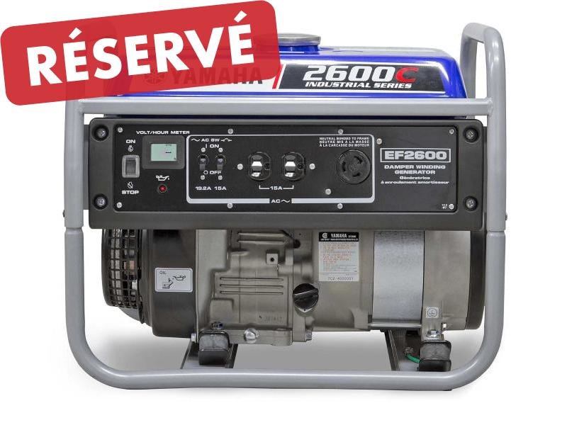 Yamaha Génératrice - EF26C  2023