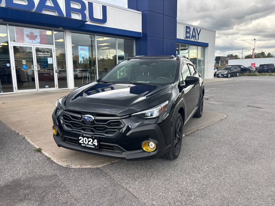 2024 Subaru Crosstrek Onyx Onyx Package, full service history.