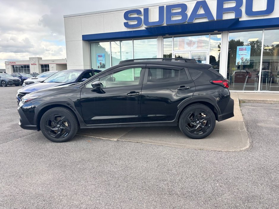 2024 Subaru Crosstrek Onyx Onyx Package, full service history.