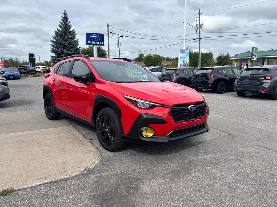 2025 Subaru Crosstrek Onyx Available immediately. Hitch installed and ready for your adventures!