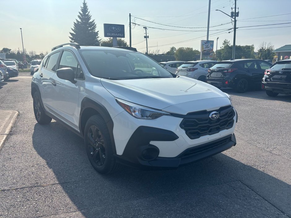 2025 Subaru Crosstrek Convenience Heated front seats, heated mirrors, power mirrors, Bluetooth and more!