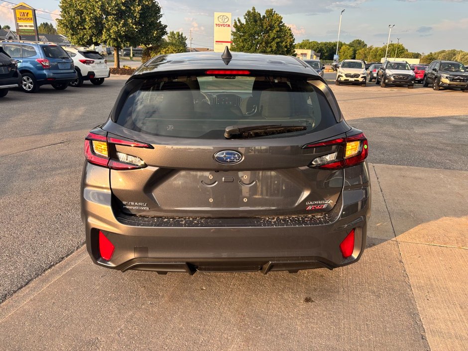2025 Subaru Impreza RS 182-horsepower engine, and unique sporty styling elements inside and out.