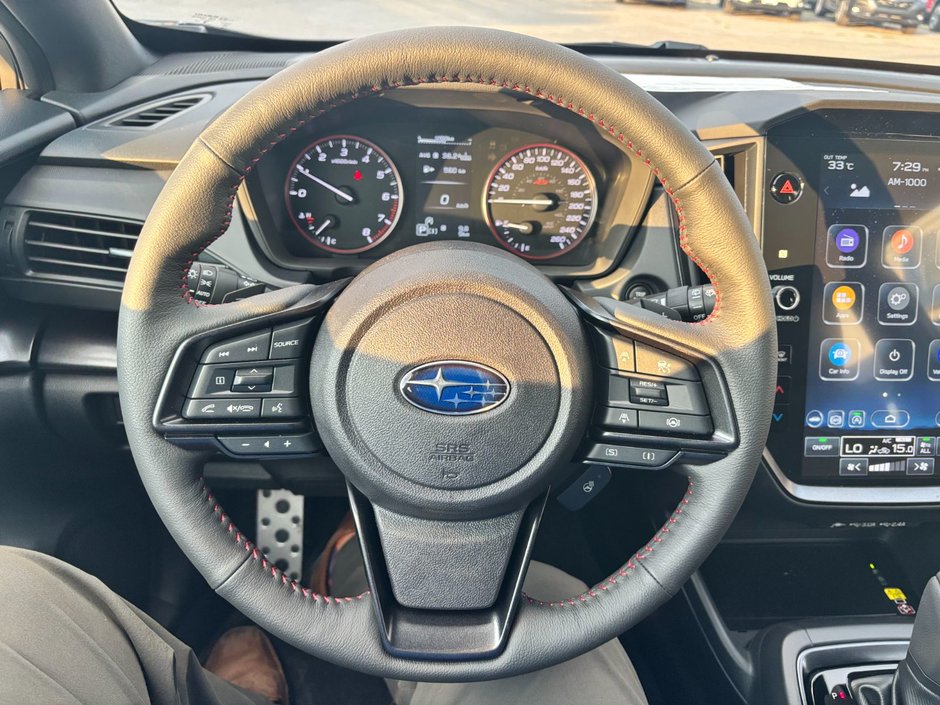 2025 Subaru Impreza RS 182-horsepower engine, and unique sporty styling elements inside and out.