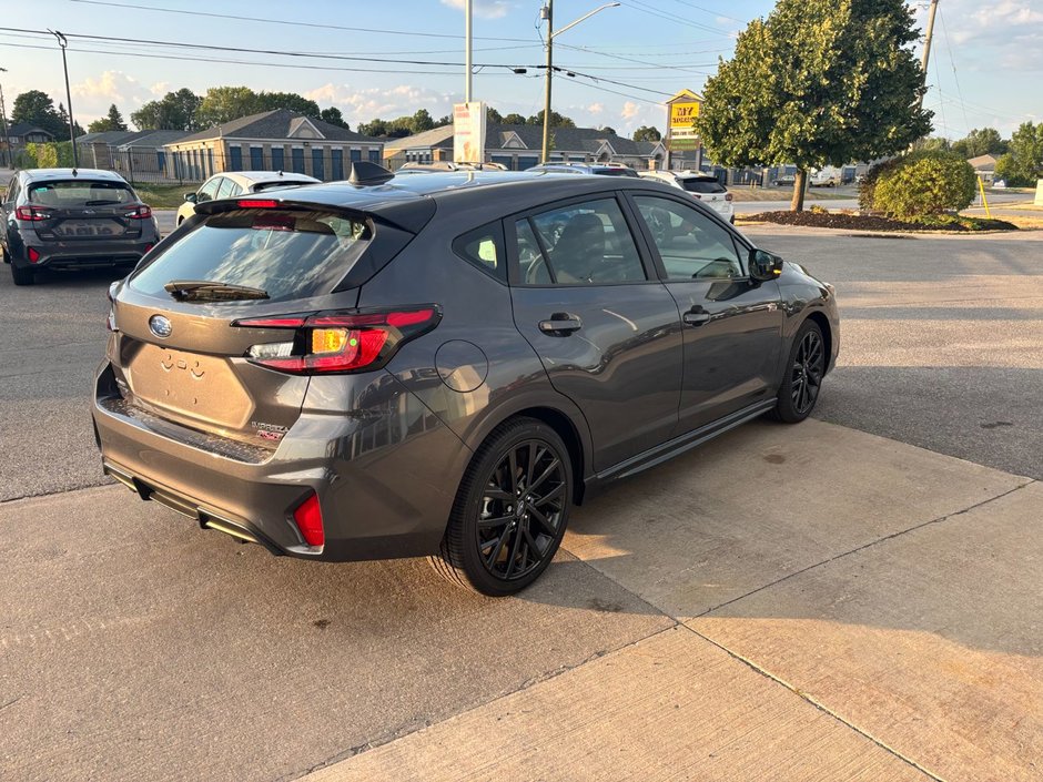 2025 Subaru Impreza RS 182-horsepower engine, and unique sporty styling elements inside and out.