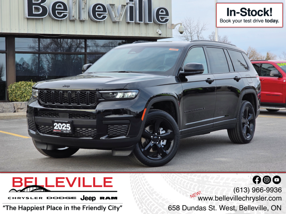2025 Jeep Grand Cherokee L ALTITUDE In-Stock - TARIFF PROTECTED PRICING!