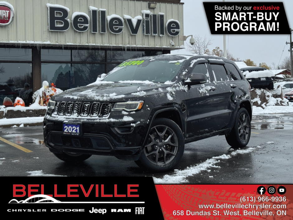 2021 Jeep Grand Cherokee 80th Anniversary Edition 80th Anniversary Edition / Heated Leather Seats