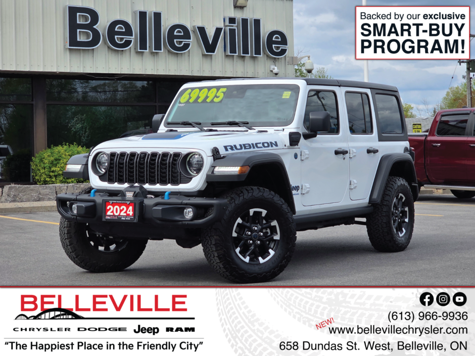 2024 Jeep Wrangler 4xe Rubicon 4xe Rubicon 4xe / Winch / Hardtop