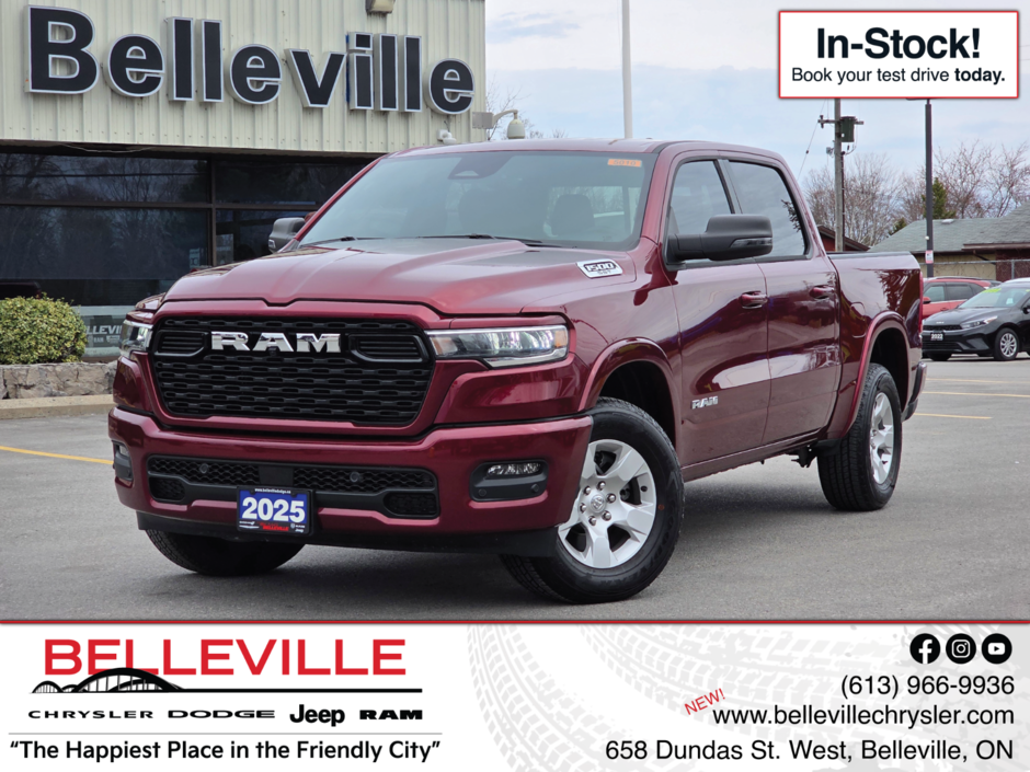 2025 Ram 1500 BIG HORN In-Stock - TARIFF PROTECTED PRICING!