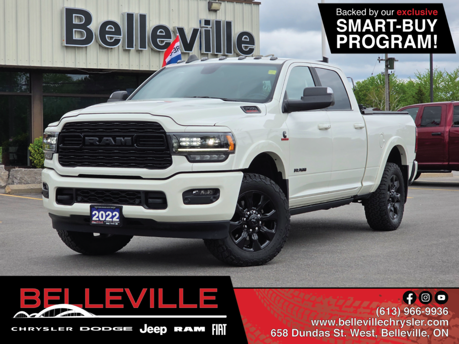 2022 Ram 2500 Limited Limited / Cummins Diesel / Vented Seats