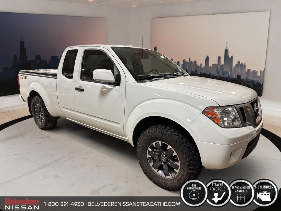 Nissan Frontier PRO 4X 6 VITESSES MANUELLE **RARE** 2018 à Ste-Agathe des Monts, Québec