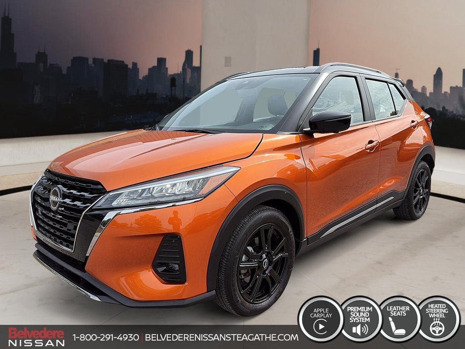 Nissan Kicks SR PREMIUM CUIR BOSE AUDIO 2022 à Ste-Agathe des Monts, Québec