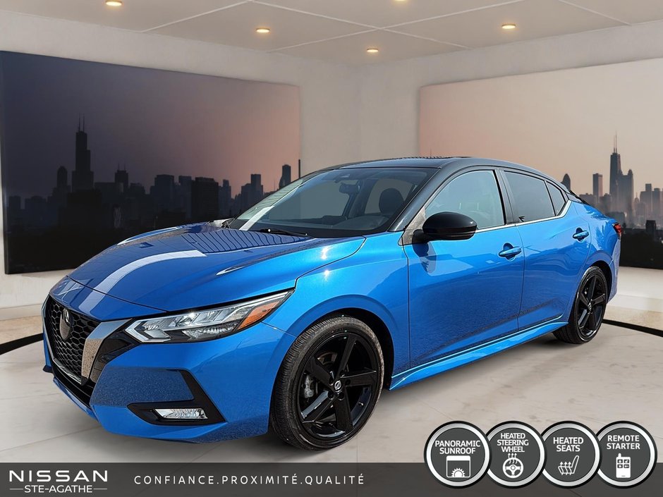 Nissan Sentra SR TOIT OUVRANT JANTES 18 PO 2021 à Ste-Agathe des Monts, Québec