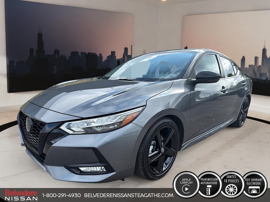 Nissan Sentra SR MIDNIGHT TOIT OUVRANT JANTES 18 PO 2022 à Ste-Agathe des Monts, Québec