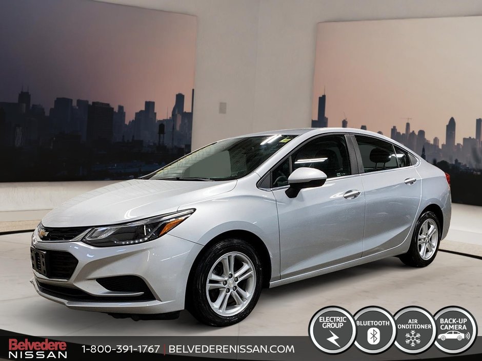 2018 Chevrolet Cruze LT AUTOMATIQUE MAGS CAMERA BLUETOOTH A/C in Saint-Jérôme, Quebec