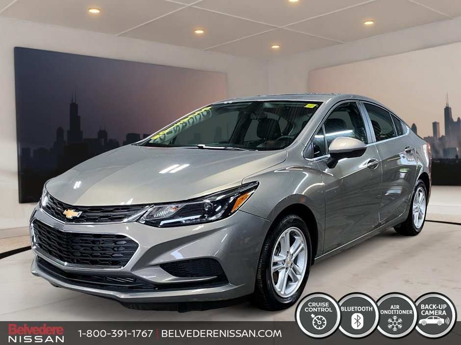 Chevrolet Cruze LT TURBO MAGS DÉMARREUR CAMÉRA DE RECUL CRUISE 2018 à Saint-Jérôme, Québec