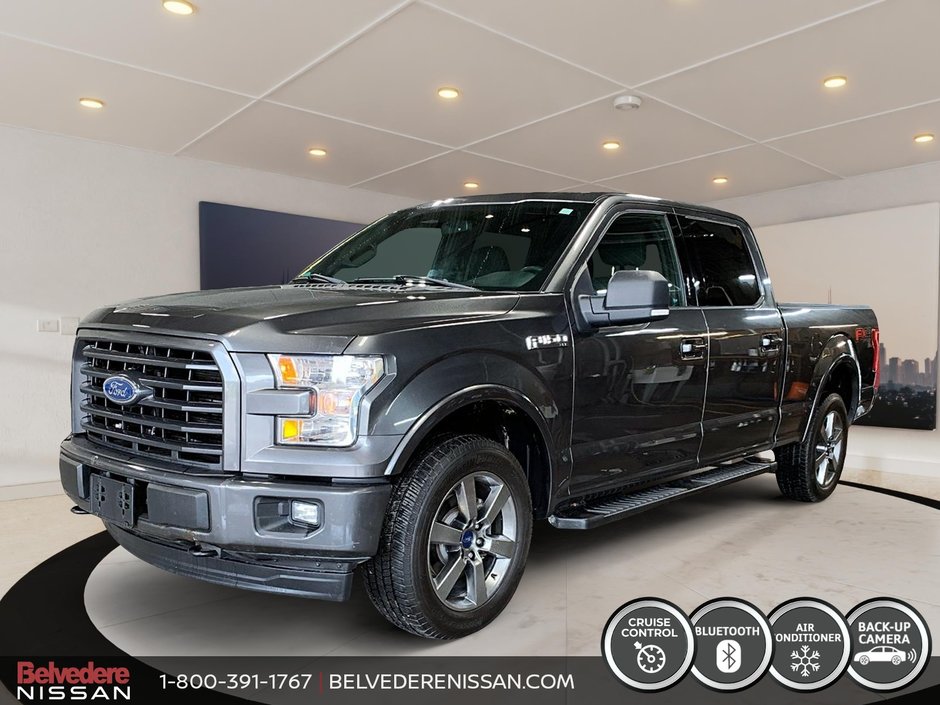 2017 Ford F-150 XLT FX4 4X4 CREW CAB TOIT OUVRANT  5.0L in Saint-Jérôme, Quebec