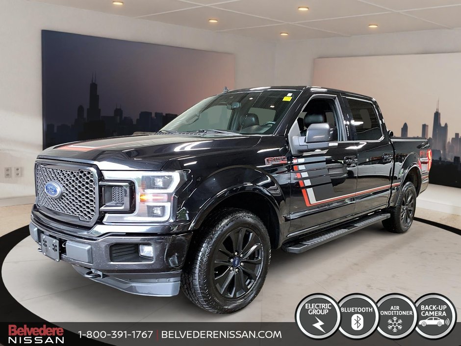 Ford F-150 LARIAT FX4 ENS.SPORT CUIR 2 TONS TOIT MAGS V6 3.5L 2019 à Saint-Jérôme, Québec