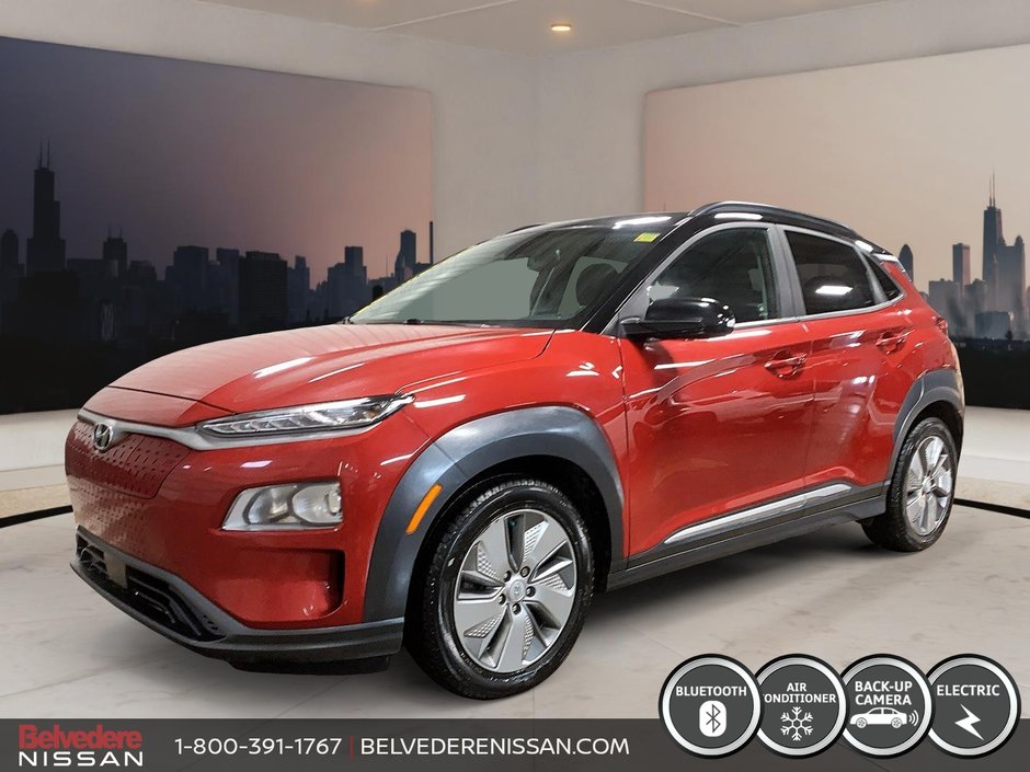 Hyundai KONA ELECTRIC PREFERRED AUTOMATIQUE 415 KM D'AUTONOMIE 2021 à Saint-Jérôme, Québec