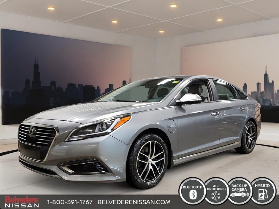 Hyundai Sonata Plug-In Hybrid LIMITED CUIR  NAVIGATION CAMERA BLUETOOTH 2017 à Saint-Jérôme, Québec