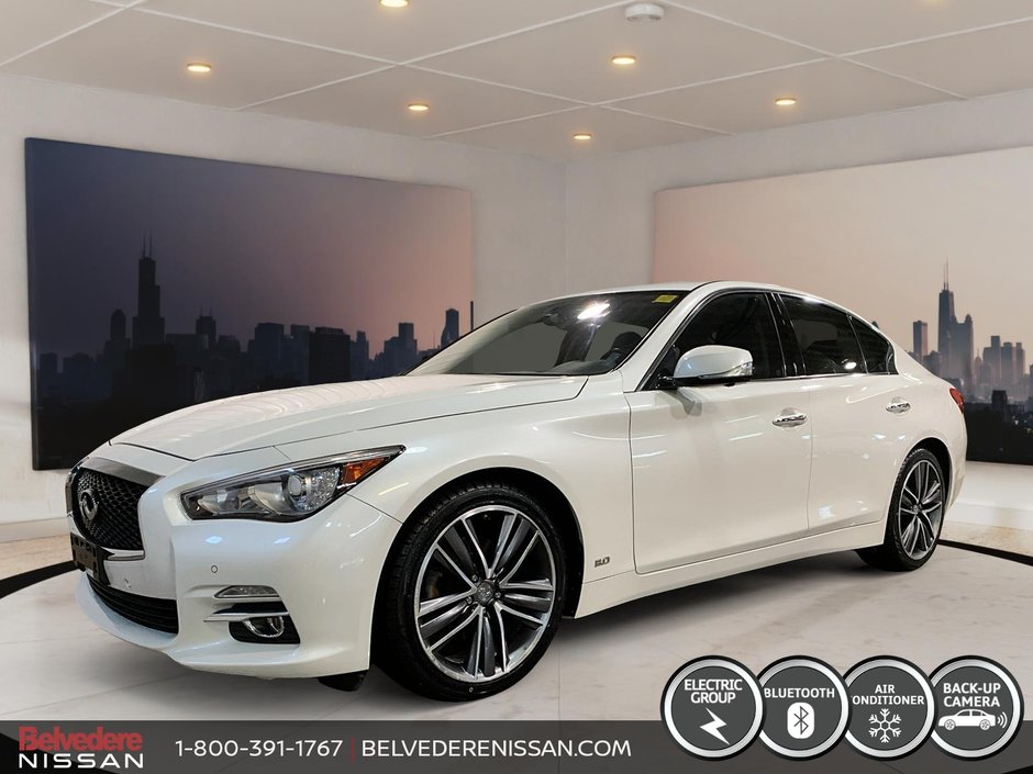 Q50 3.0T AWD AUTOMATIQUE TOIT CUIR NAVIGATION 2016 à Saint-Jérôme, Québec