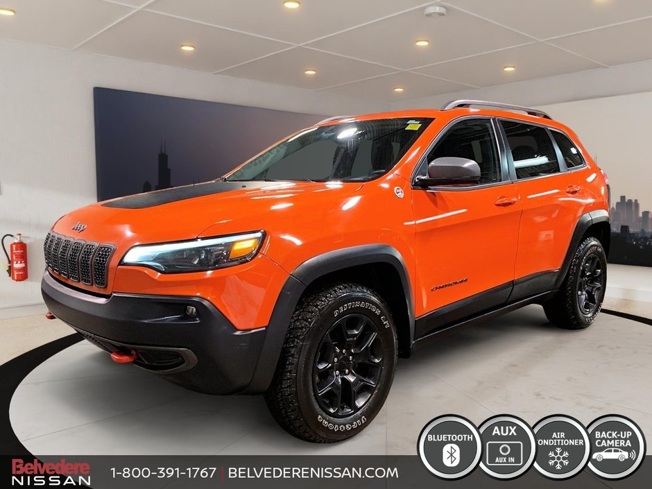 2021  Cherokee Trailhawk 4X4 A/C BLUETOOT CAMÉRA CUIR MAGS in Saint-Jérôme, Quebec