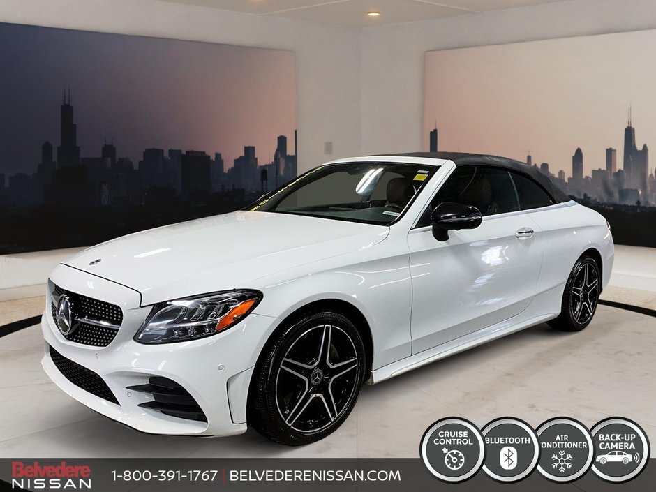 Mercedes-Benz C-Class C 300 CABRIOLET NAVIGATION CUIR CAMERA BLUETTOTH 2020 à Saint-Jérôme, Québec