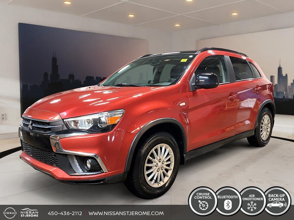 Mitsubishi RVR SE AUTOMATIQUE A/C BLUETOOTH TOIT PANO CAM DERECUL 2018 à Saint-Jérôme, Québec