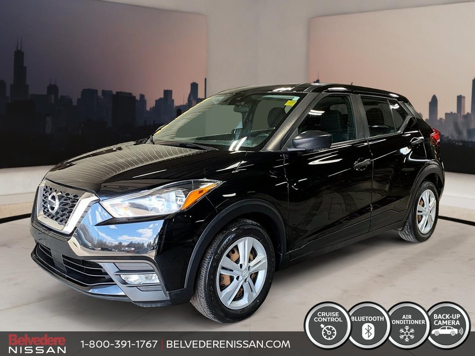 Nissan Kicks S AUTOMATIQUE AIR CAMERA BLUETTOTH 2020 à Saint-Jérôme, Québec