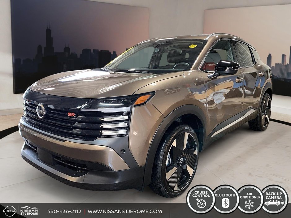 Nissan Kicks SR AWD MAGS TOIT PANO CUIR SYSTÈME BOSE CAMÉRA 2026 à Charlemagne, Québec