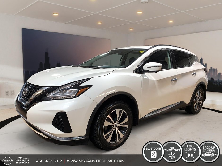 Nissan Murano SV AWD MAGS CRUISE TOIT PANO CAMÉRA BLUETOOTH 2020 à Charlemagne, Québec