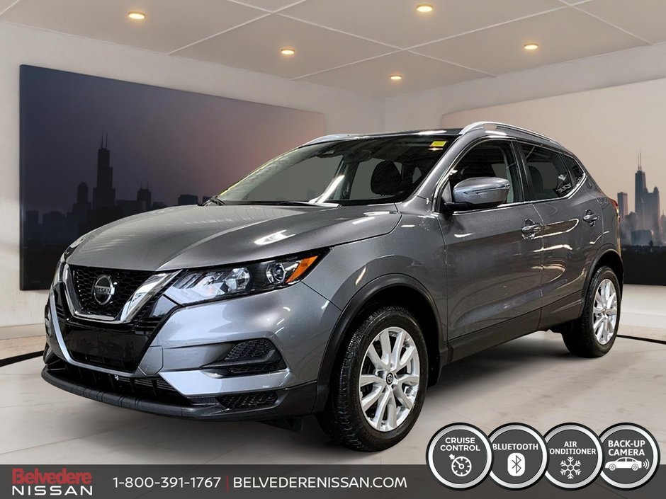 Nissan Qashqai SV AWD MAGS CRUISE DÉMARREUR CAMÉRA TOIT OUVRANT 2021 à Saint-Jérôme, Québec