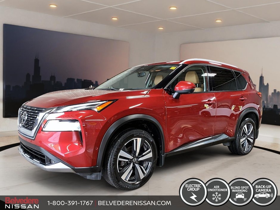 2021 Nissan Rogue PLATINUM  AWD CUIR TOIT PANO A/C BLUETOOTH CAMÉRA in Saint-Jérôme, Quebec