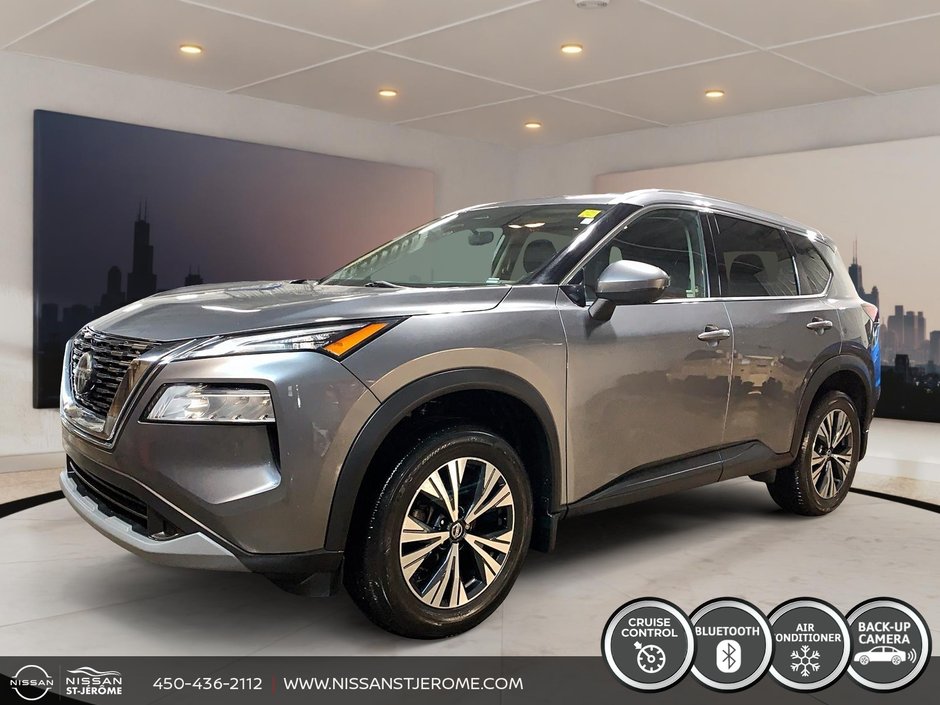 Nissan Rogue SV FWD A/C BLUETOOTH MAGS TOIT CAMÉRA RECUL 2021 à Saint-Jérôme, Québec