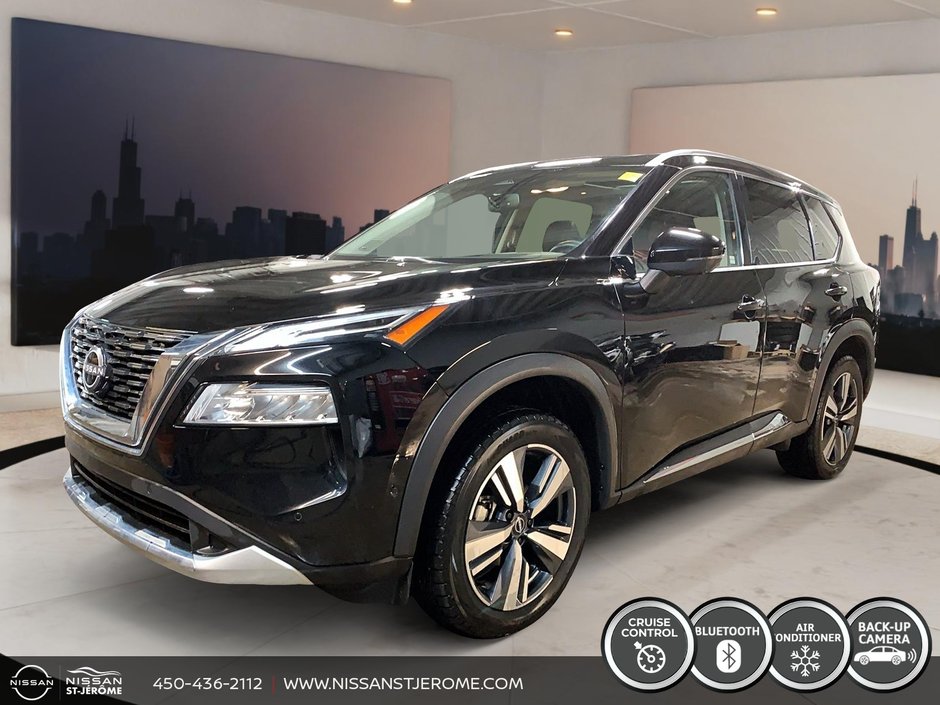 2023 Nissan Rogue Platinum MAGS NAVIGATION TOIT PANO CUIR CAMÉRA 360 in Saint-Jérôme, Quebec