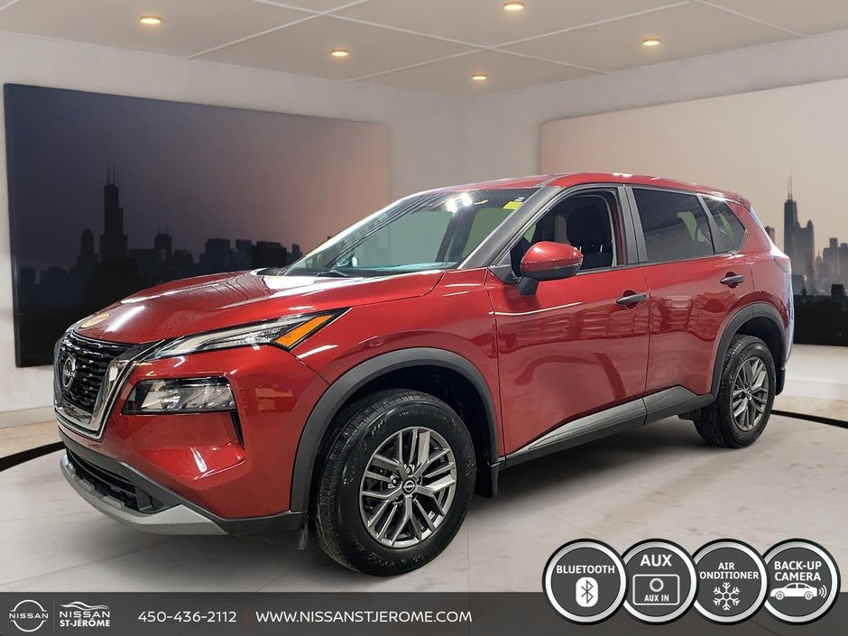2023 Nissan Rogue S AUTOMATIQUE A/C BLUETOOTH CAMÉRA DE RECUL in Charlemagne, Quebec