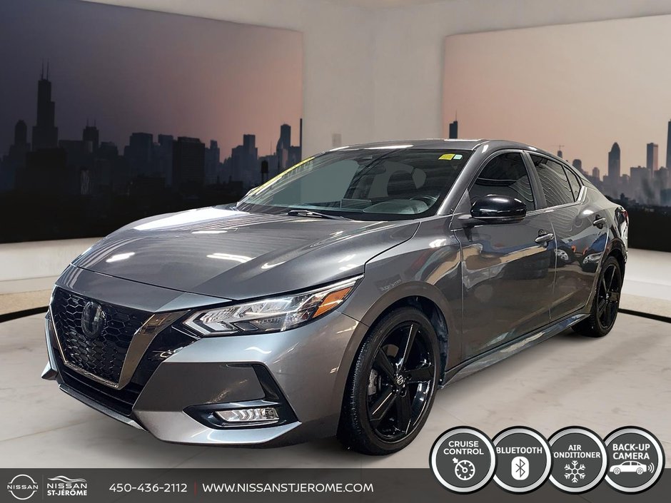 2023 Nissan SENTRA SR SR MAGS TOIT OUVRANT CRUISE CAMÉRA BLUETOOTH in Saint-Jérôme, Quebec