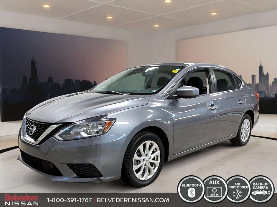 Nissan Sentra SV AUTOMATIQUE A/C BLUETOOTH TOIT OUVRANT MAGS CAM 2019 à Saint-Jérôme, Québec