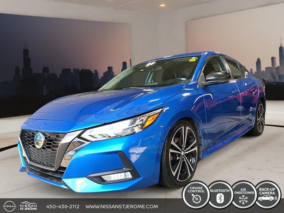 Nissan Sentra SR AUTO MAGS CRUISE DÉMARREUR TOIT OUVRANT CAMÉRA 2020 à Saint-Jérôme, Québec