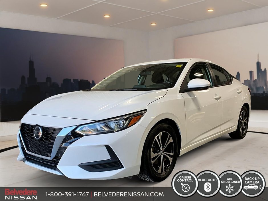 2021 Nissan Sentra SV MAGS AC SIÈGES CHAUFFANTS CRUISE BLUETOOTH CAM in Saint-Jérôme, Quebec